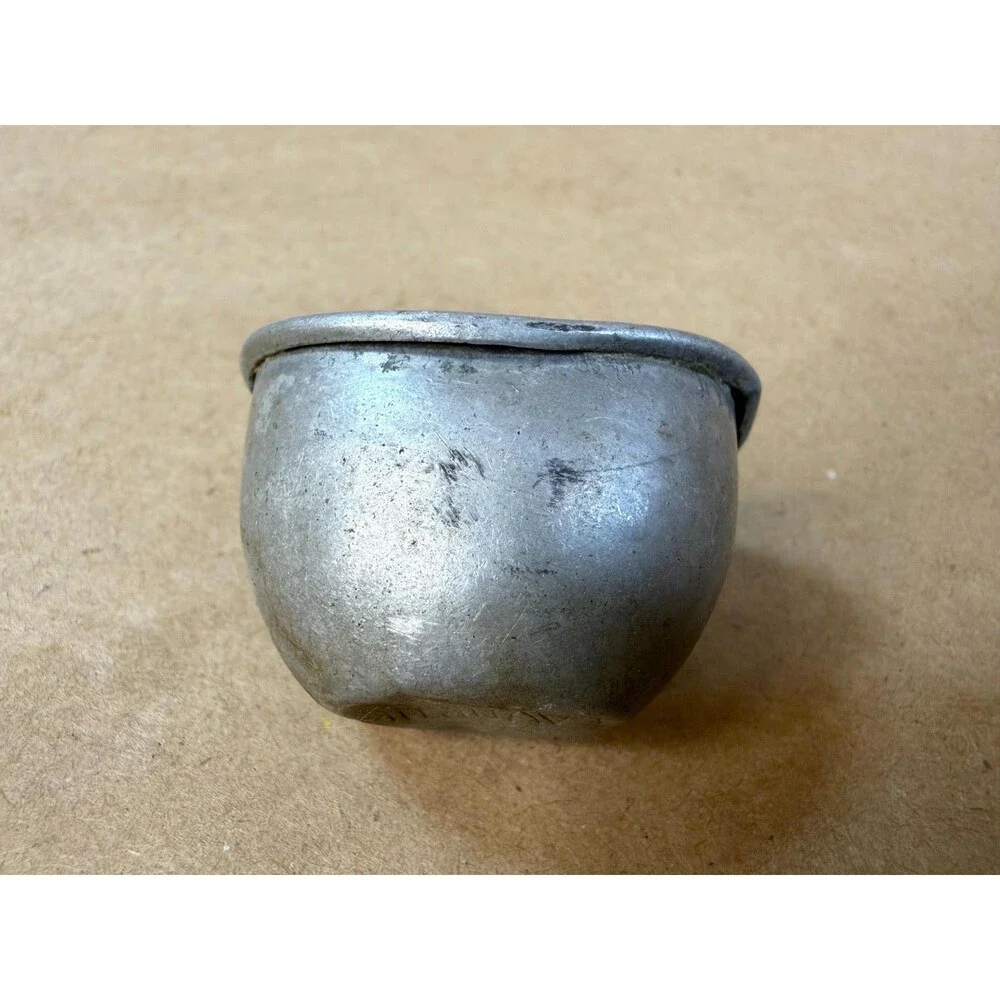 Vintage Lavoptik Aluminum Eye Wash Cup | Antique Optometry Eye Bath | Medical